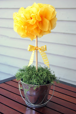 Pom Pom Topiary