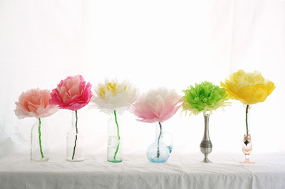 Tissue Paper Flowers