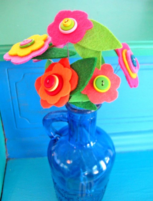 Button Bouquet