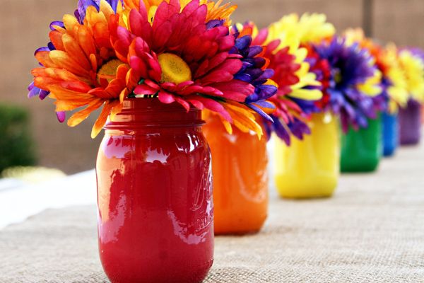 Rainbow Vases
