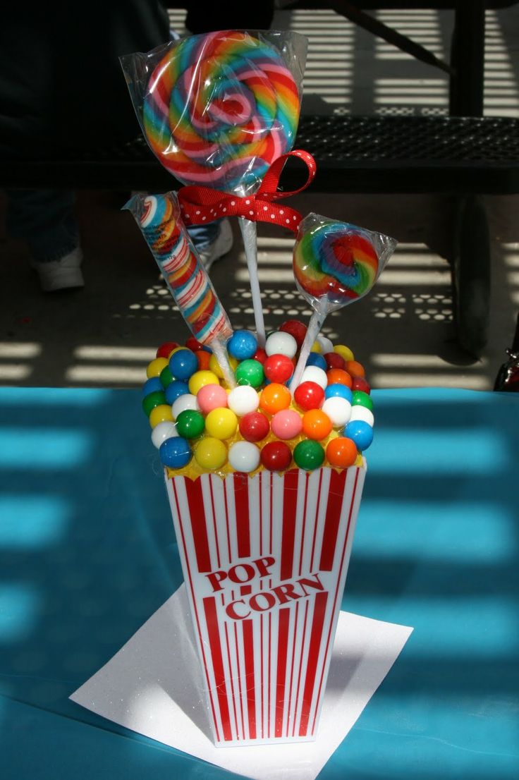 Popcorn and Candy