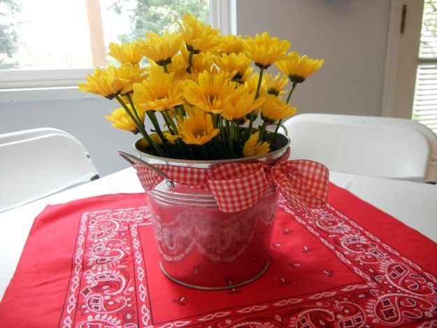 Bucket of Flowers