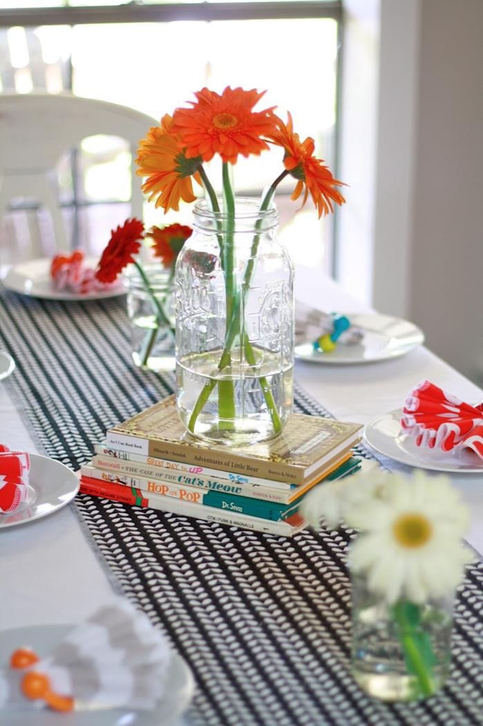 Books and Vases