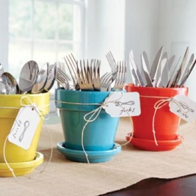 Silverware Centerpieces 