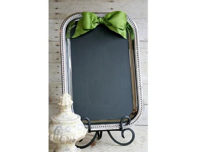 Chalkboard Platter