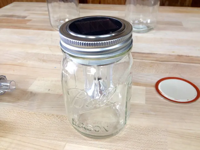 Mason Jar Solar Lights