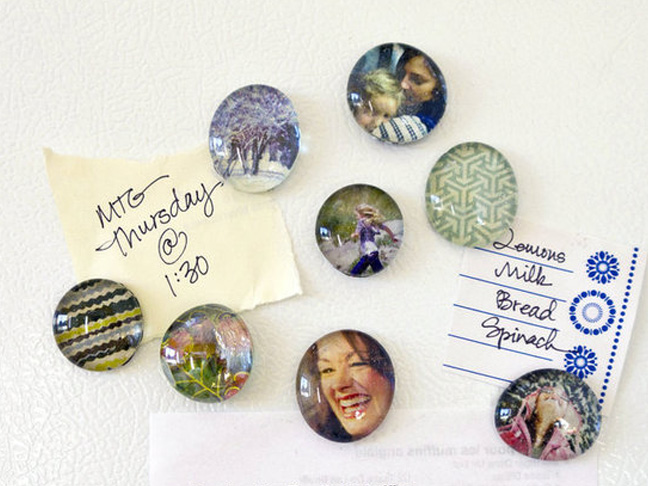 DIY Picture Magnets
