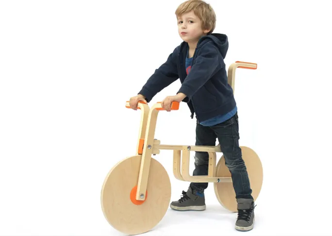  Kid's Bike from a Stool