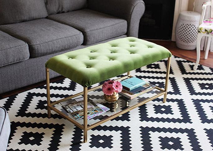 Padded Ottoman DIY