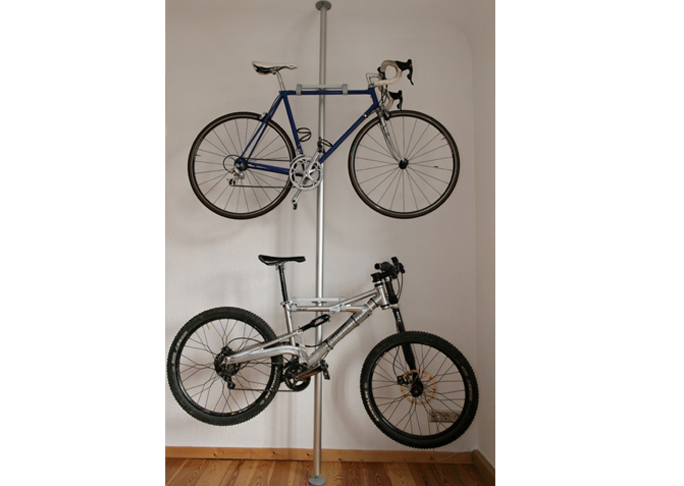 DIY Indoor Bike Rack