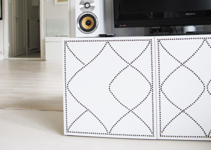 Nailhead Trim Sideboard