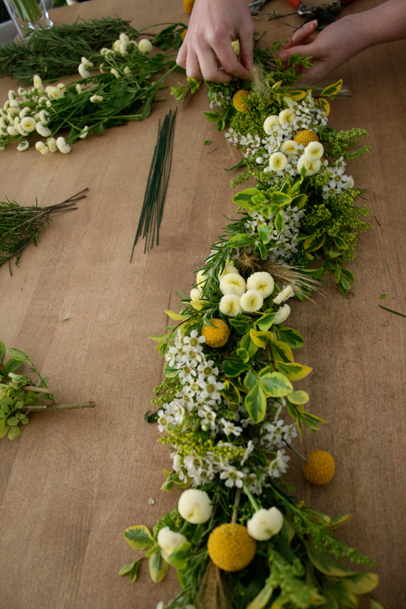 Make a Table Garland