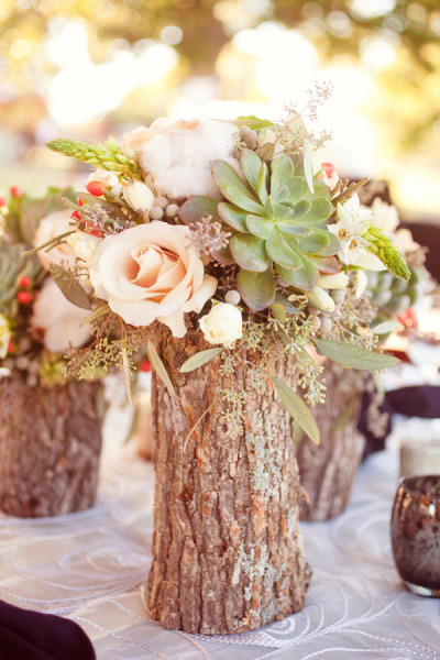 Use Rustic Logs