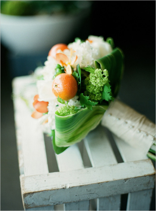 Make an Orange Bouquet