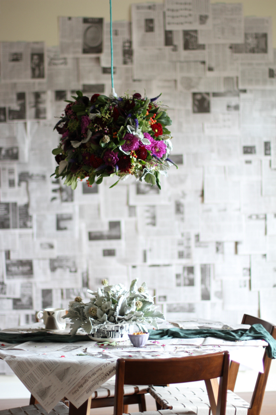 Make a Floral Pendant Light