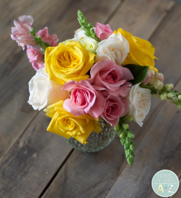Mix Open & Closed Roses