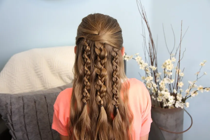 Special Occasions: Textured Braids