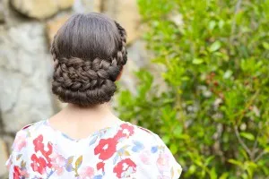 Lace Rolled Up-Do