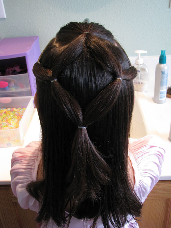 Special Occasions: Ponytail Veil