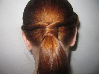 Twisted Covered Ponytail