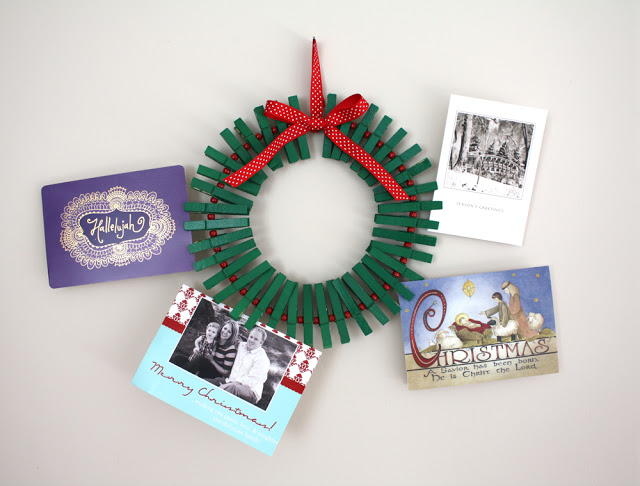 Card Wreath