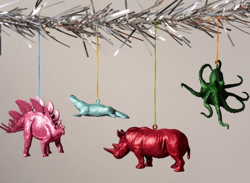 Plastic Animal Ornaments