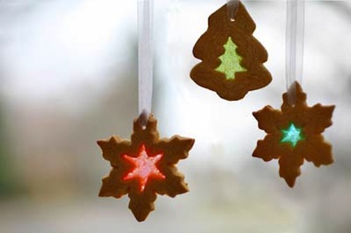 Stained Glass Cookie Ornaments