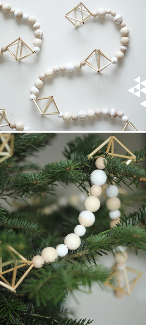 Wooden Garland