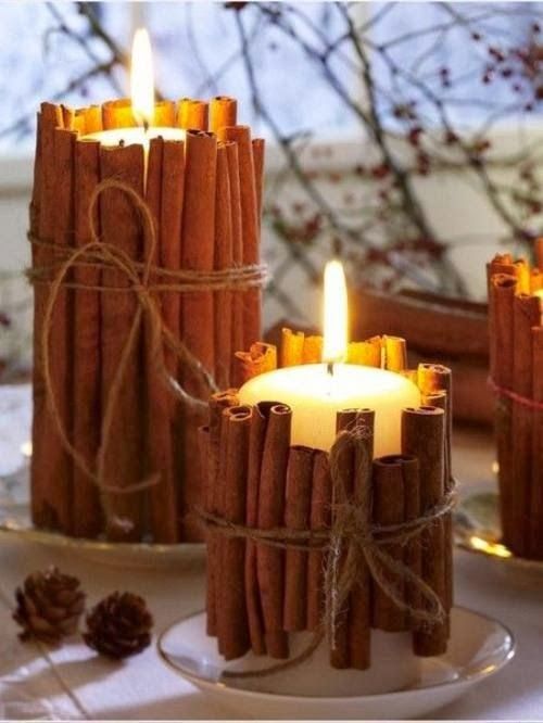 Cinnamon Candles
