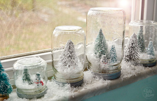 Waterless Snow Globes