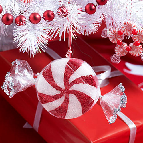 Peppermint Candy Ornaments