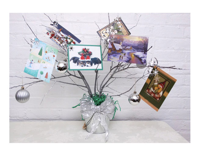 Holiday Card Tree