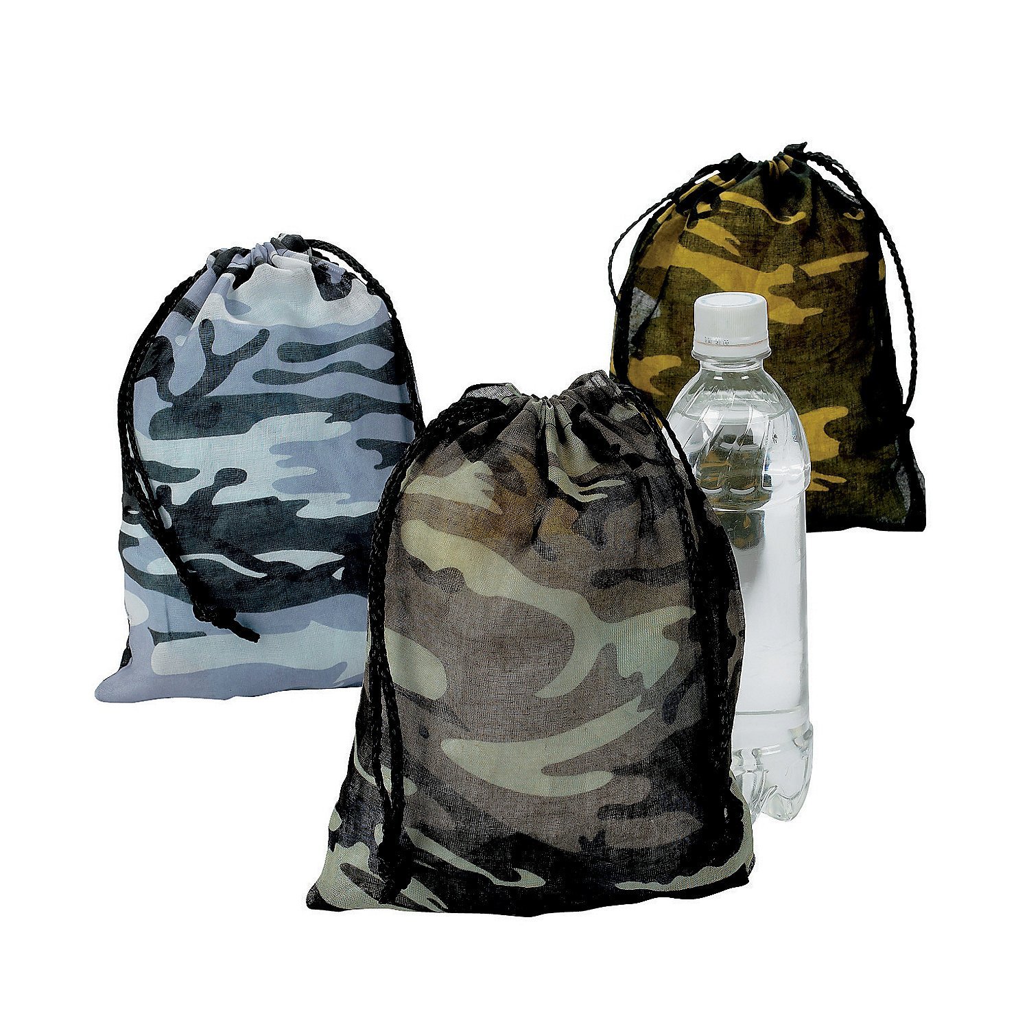 Camo Drawstring Bag