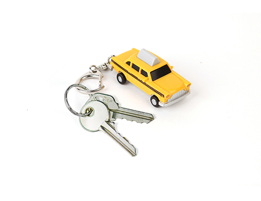 Taxi Key Chain LED Light