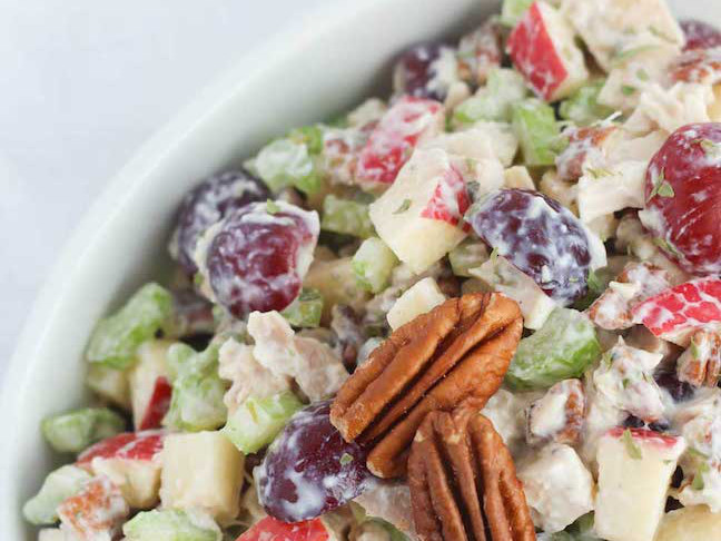 Healthy Chicken Salad Tarragon-Yogurt Dressing
