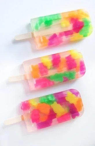 Gummy Bear Popsicles