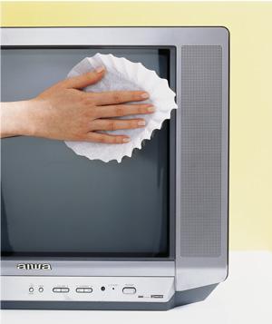 Clean Your Electronics Screens With a Coffee Filter