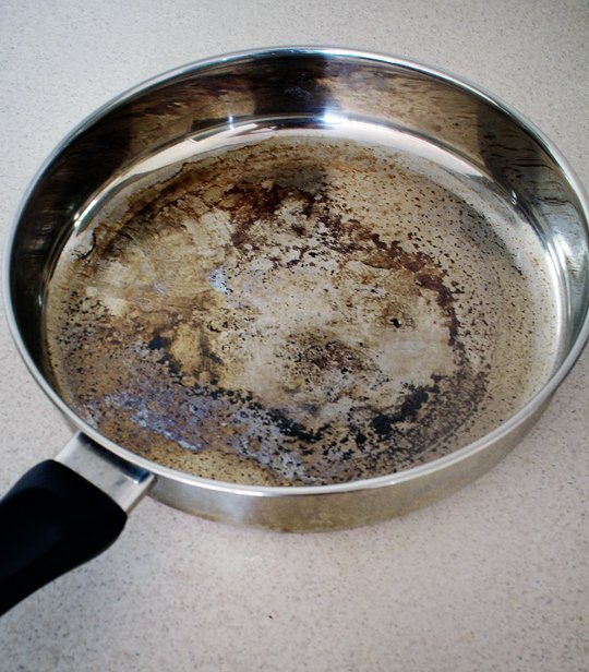Fix Up Burnt Pans Naturally