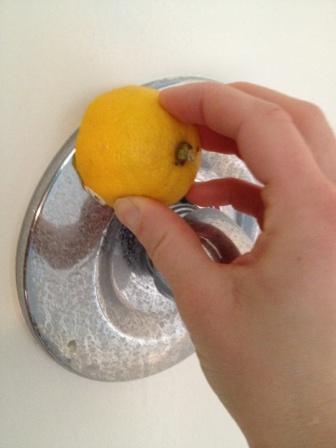 Shine Up Metal Fixtures With a Lemon