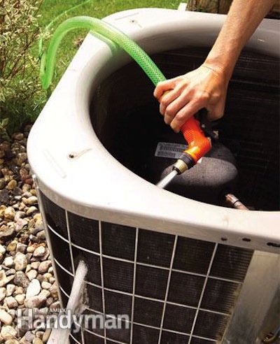 Clean Your Air Conditioner With a Hose
