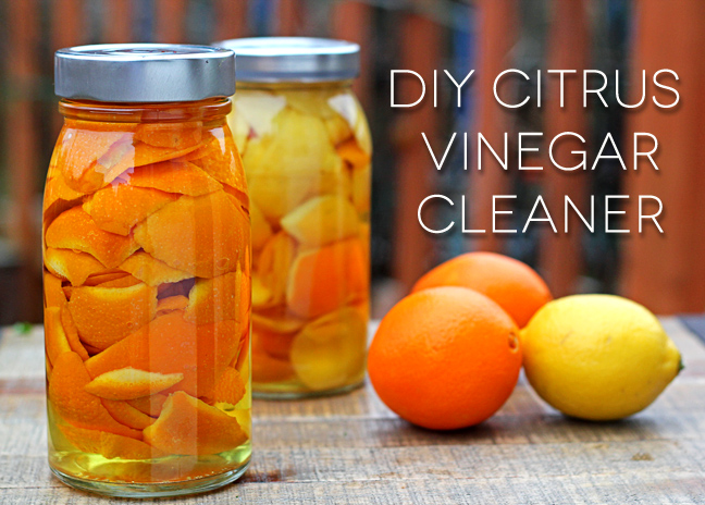 Make Your Own Citrus Vinegar Cleaner