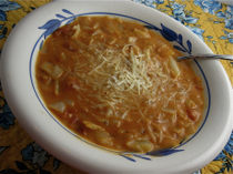 Tomato and Cabbage Bisque