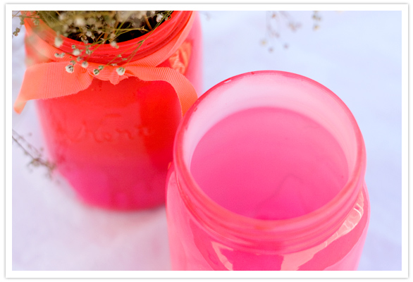 Go Colorful: Neon Jars