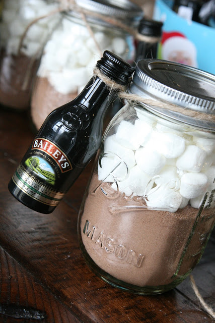 Entertain with Hot Chocolate Jars