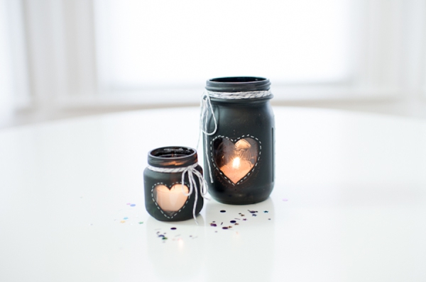 Cute Heart Candle Holders