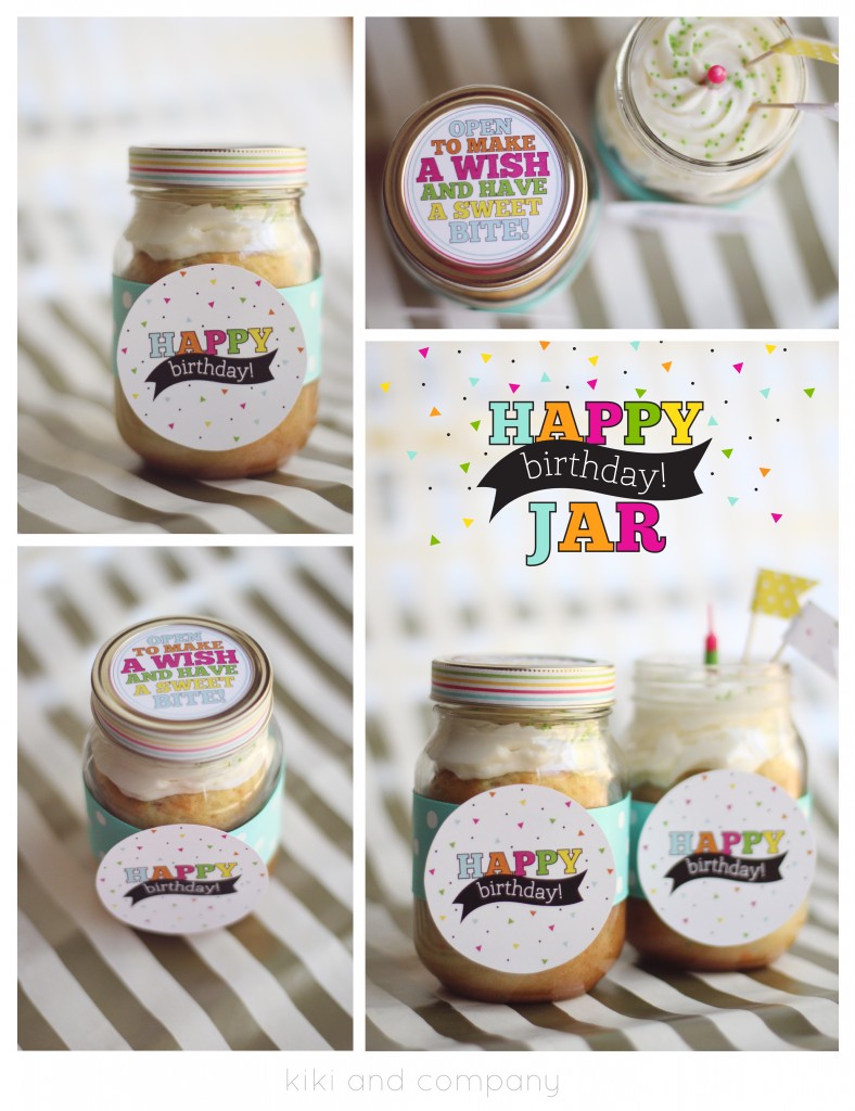 Make a Birthday Cake in a Jar!
