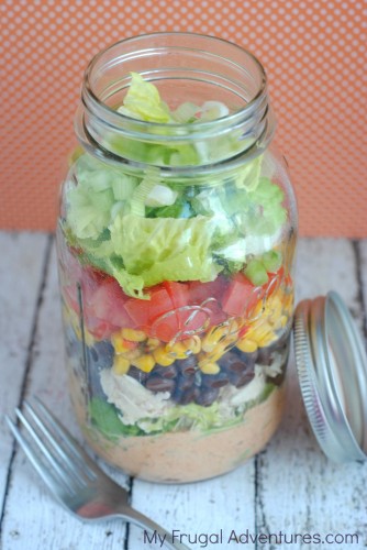 Entertain with Some Salad in a Jar