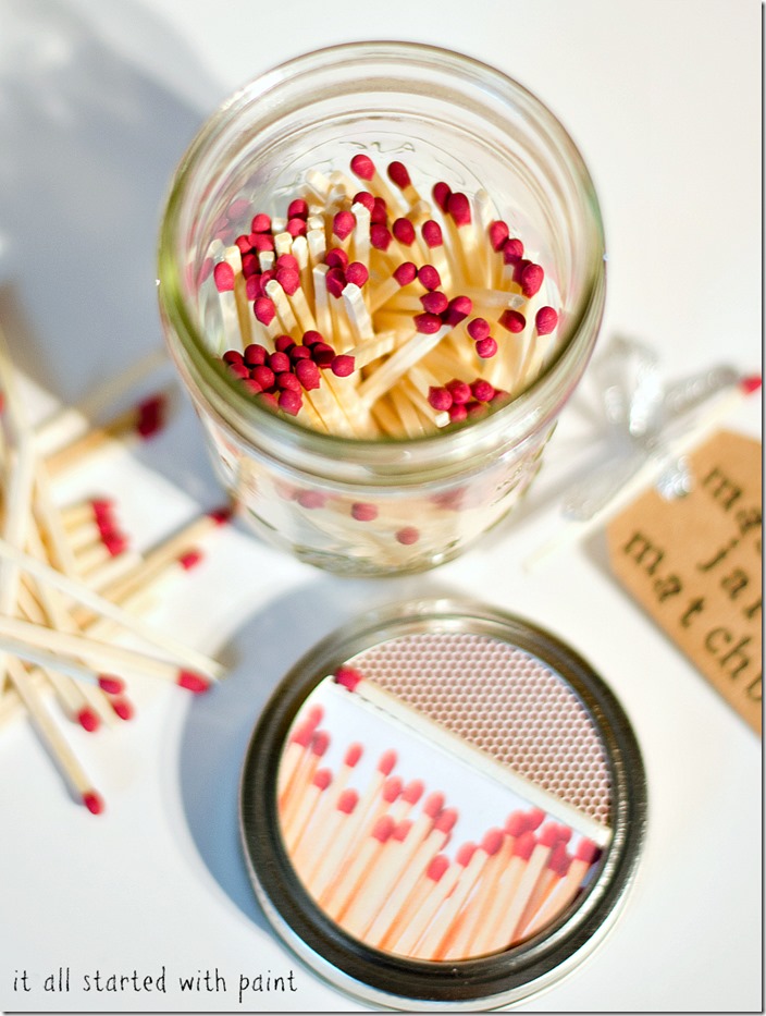 Make Some Handy Matches in a Jar