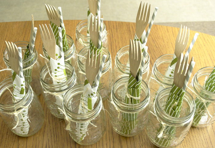 Entertain with Place Setting Jars