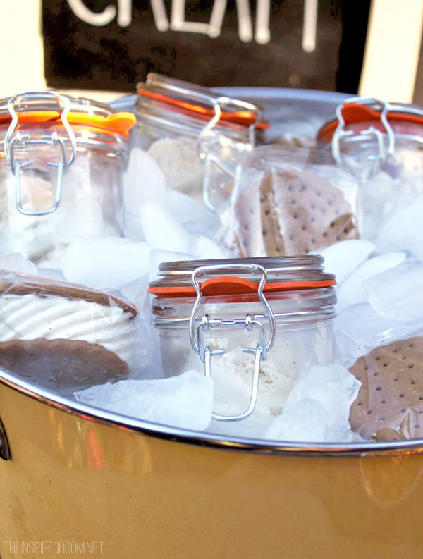 Entertain with Ice Cream in Jars